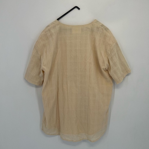 Callahan Creme Kira Tortoise Button Front Skirt & Fiona Button Up Matching Set - Picture 6 of 13